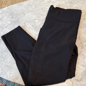 lululemon 25” Black Leggings with pockets